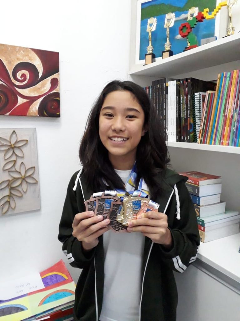 Nossa NADADORA chegou…