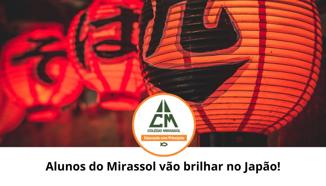 Alunos do Mirassol vão brilhar no Japão!