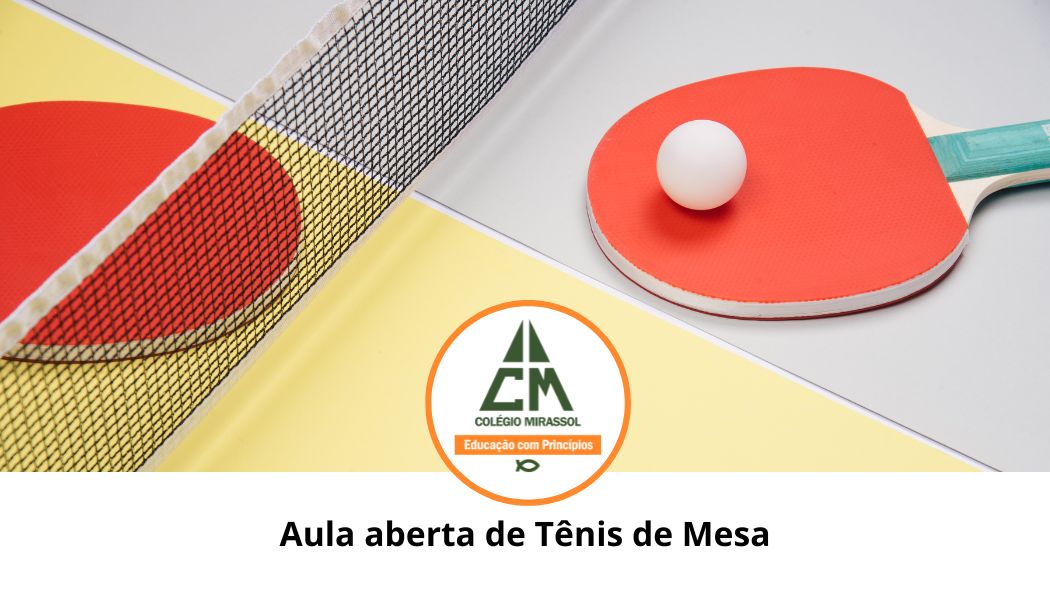 Aula aberta de Tênis de Mesa