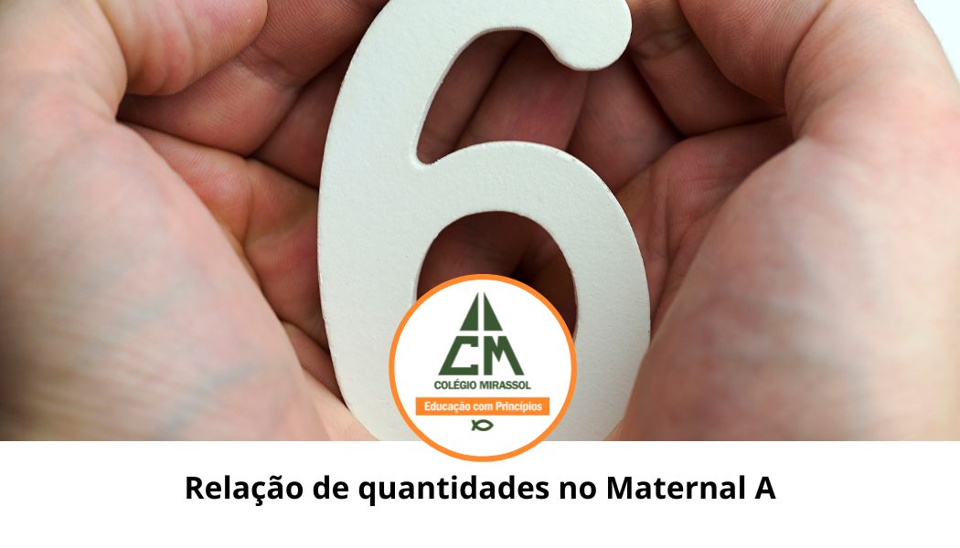 Relação de quantidades no Maternal A