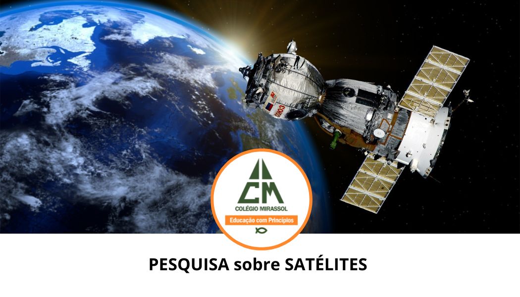 PESQUISA sobre SATÉLITES no Laboratório de INFORMÁTICA….ambiente NOVO…