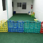 Área de lazer do Berçário do Colégio Mirassol.