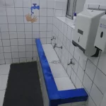 Bebedouro do Infantil e 1º ano do Colégio Mirassol que fica situado no Bairro Vila Clementino